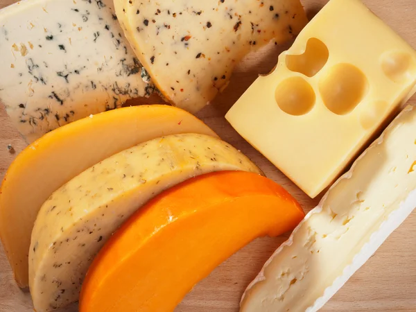 Käse-Stillleben — Stockfoto