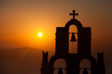 Fira, Santorini kilisede