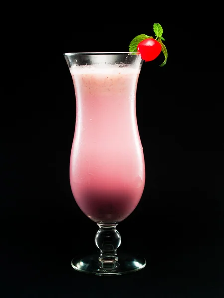 Strawberry Milkshake Cocktail — Stok Foto