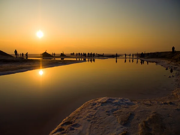 Chott el Djerid, Tunisia — Fotografie, imagine de stoc