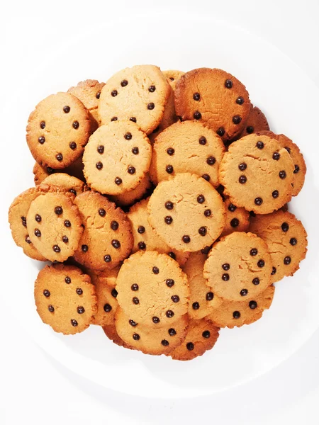 Homemade cocoa cookies — Stock Photo, Image