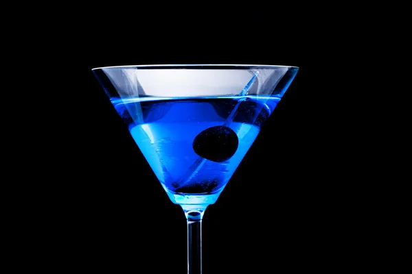 Coleção Cocktails - Azul Martini — Fotografia de Stock