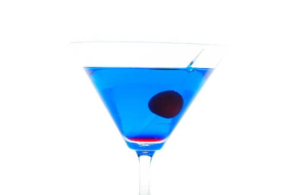 Коллекция коктейлей - Blue Martini — стоковое фото