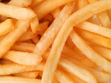 Hazırlanan patates kızartması