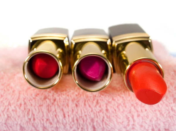 Kleur lippenstiften collectie — Stockfoto