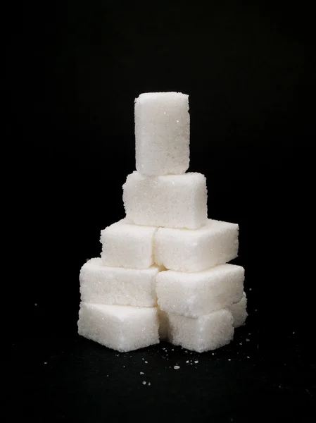 Sugar cubes — Stock Photo, Image