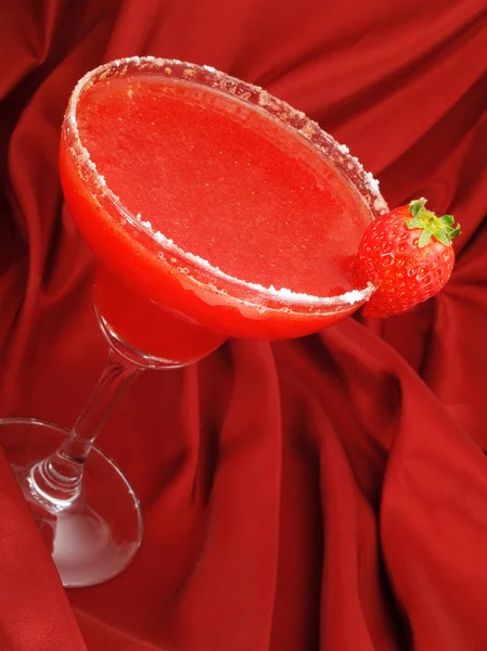 Kolekcja koktajle - Strawberry Margarita — Zdjęcie stockowe