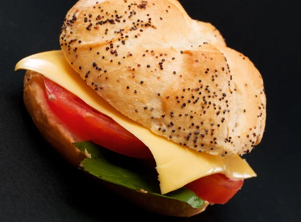 Sebze vejetaryen burger — Stok fotoğraf