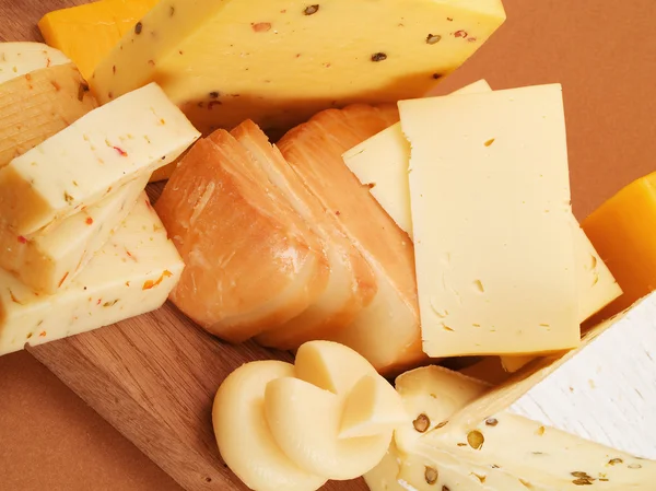 Käse-Stillleben — Stockfoto