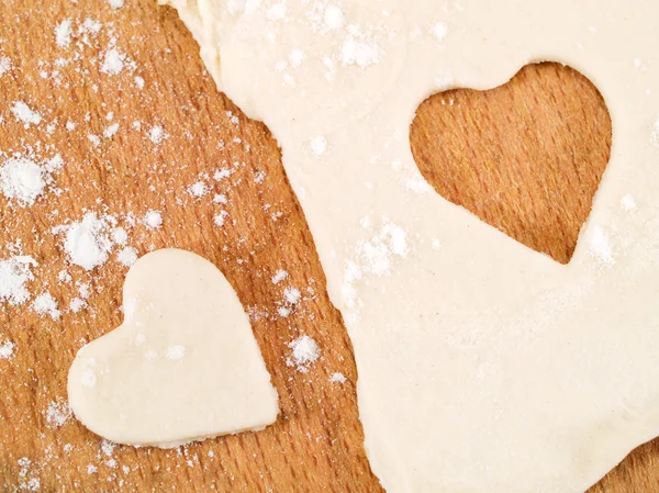 Heart shape cookies — Stock Photo, Image