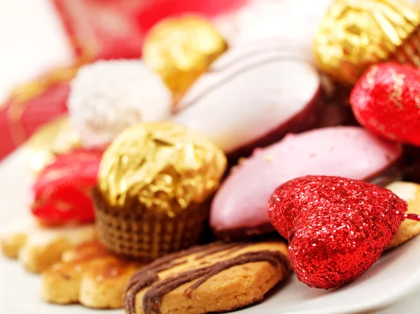 Sweet Valentine's Cookies — Stock Photo, Image