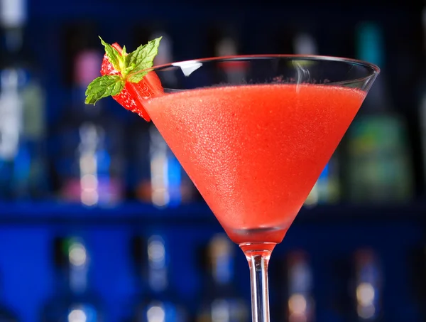 Çilek daiquiri kokteyl — Stok fotoğraf