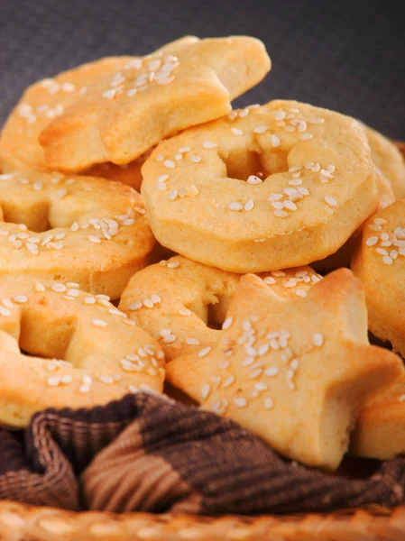 Dolci biscotti fatti in casa — Foto Stock