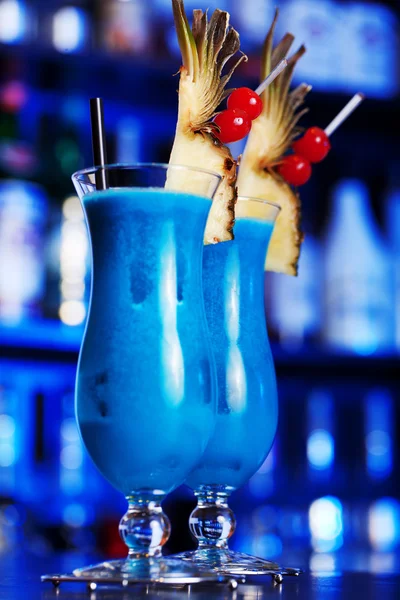 Blauwe Hawaiian Cocktails — Stockfoto