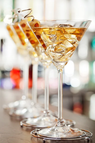 Kollektion von cocktails - martini — Stockfoto