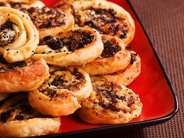 Pinwheel Cookies cu fructe uscate — Fotografie, imagine de stoc