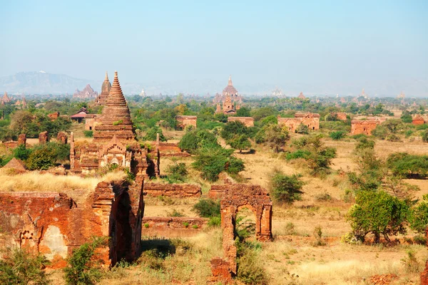 Skyline de Bagan, Birmanie — Photo