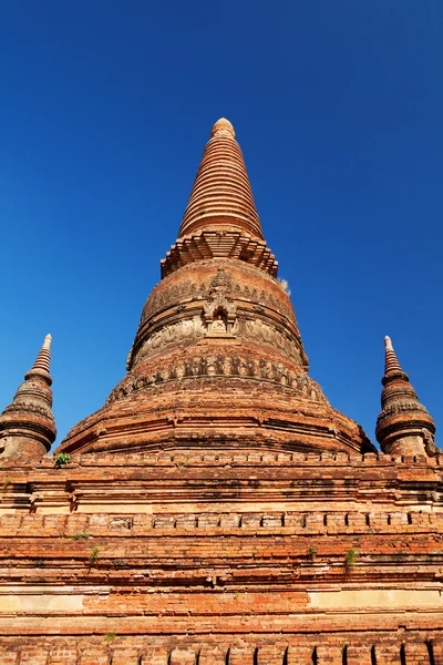 Ősi pagoda baganban, mianmarban — Stock Fotó