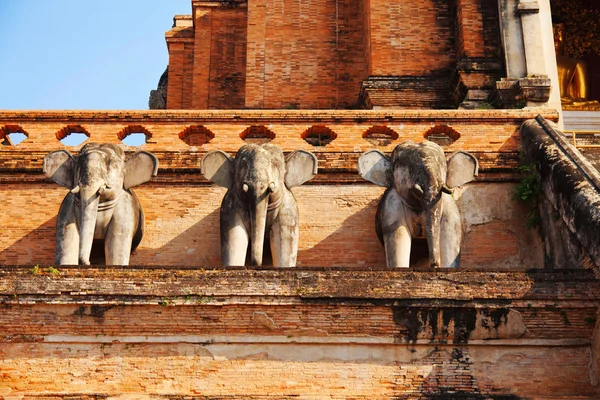 Temple Wat Chedi Luang, Thaïlande — Photo