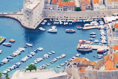 Dubrovnik kale duvarlarını