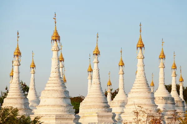 Kuthodaw pagode, myanmar — Stockfoto