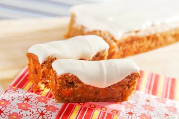 Christmas cake with nuts — Stock Photo, Image