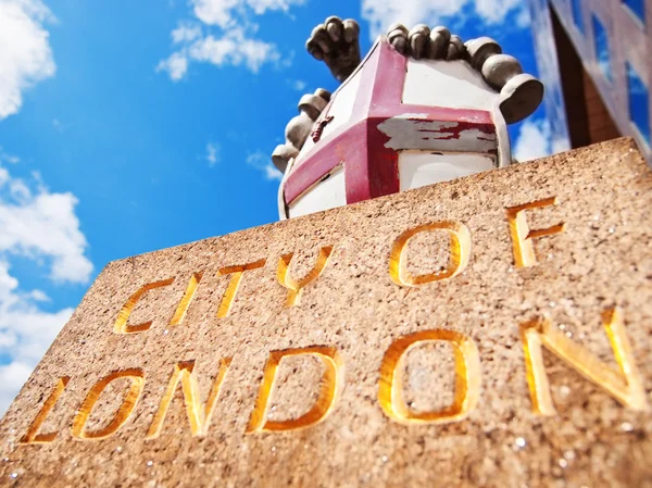 City of London Emblem — Stock Photo, Image