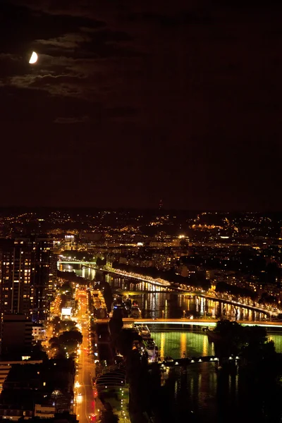 Uitzicht vanaf de toren van eiffel — Stockfoto