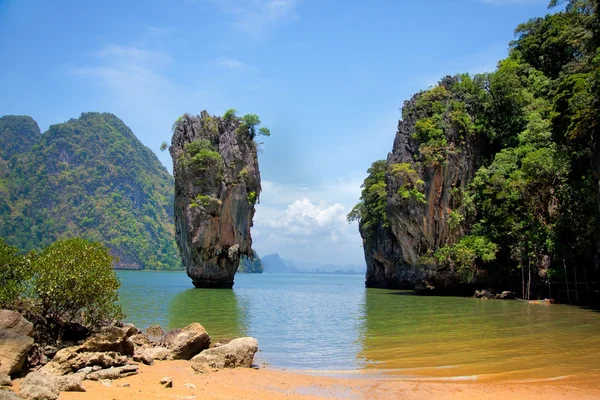 Isla James Bond, Tailandia — Foto de Stock