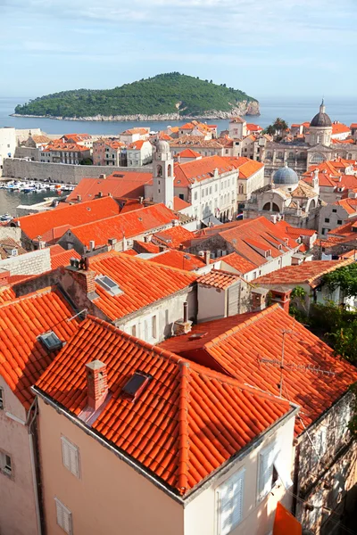 Oude stad van dubrovnik, Kroatië — Stockfoto