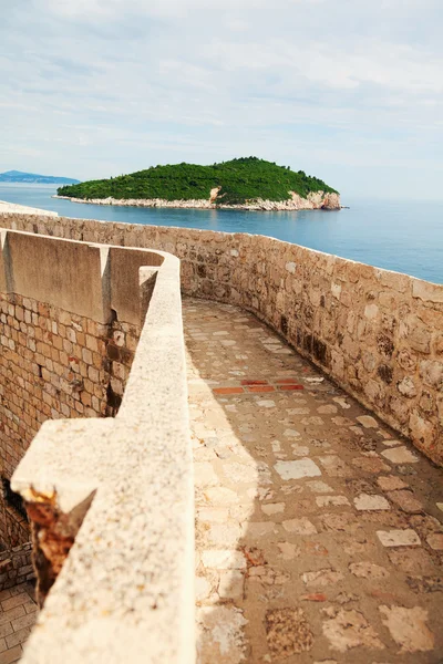 Dubrovnik fästning, Kroatien — Stockfoto