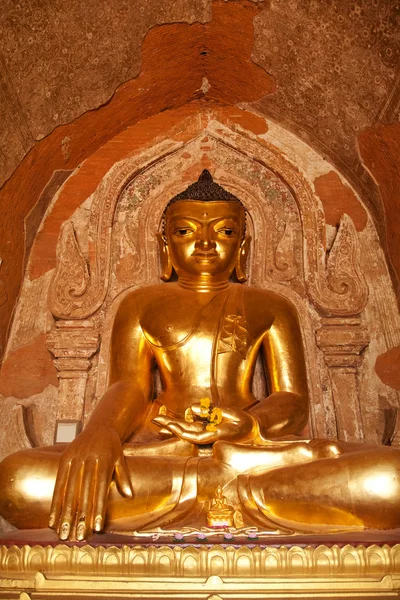 Estátua de Bhudda, Bagan, Myanmar — Fotografia de Stock