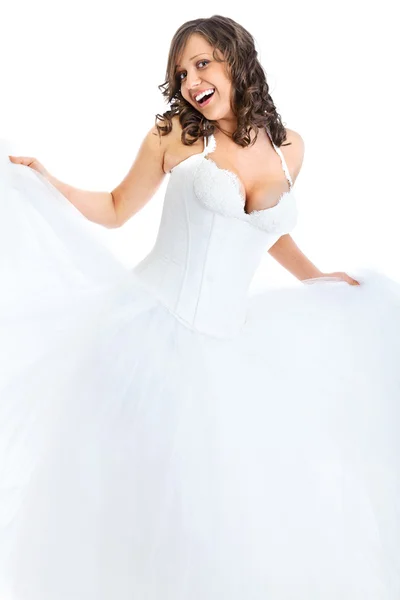 Happy Young bride — Stock Photo, Image