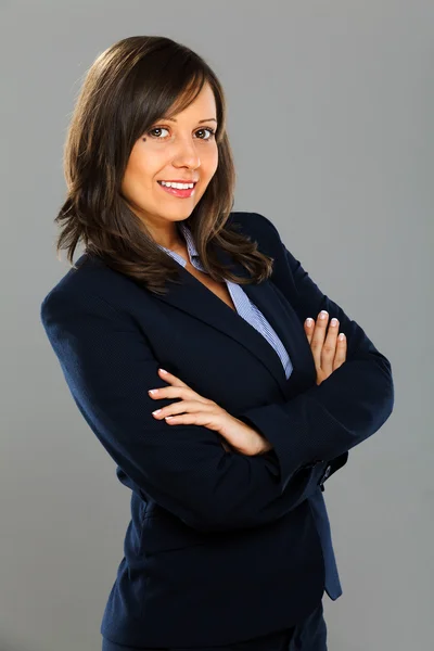 Young Businesswoman thinking — Stock Photo, Image