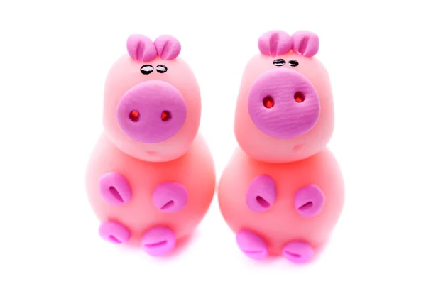 Cartoon roze varkens — Stockfoto