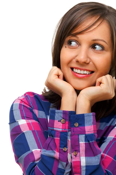 Young woman looking away — Stock Photo, Image