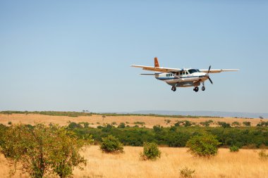 Masai Mara küçük uçak