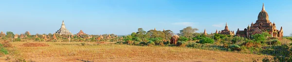 Panorama de Bagan, Myanmar —  Fotos de Stock