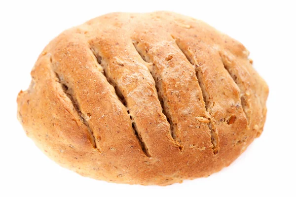 Hembakat runda bröd — Stockfoto