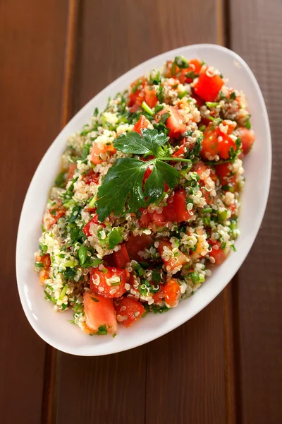 Quinoa tabouleh in   bowl — Stock Photo, Image