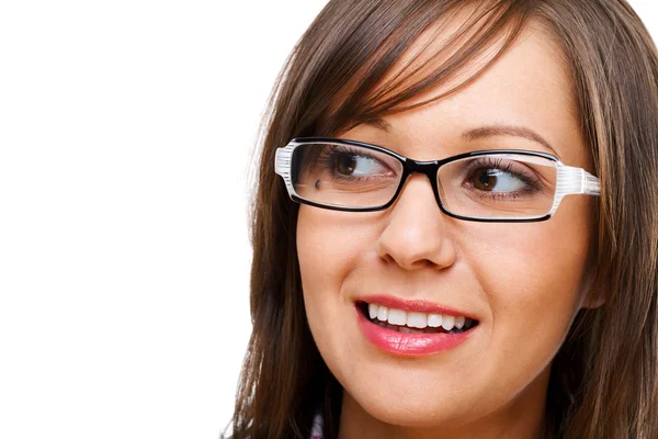 Giovane donna distogliendo lo sguardo — Foto Stock