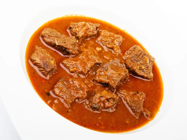 Brown Beef goulash — Stock Photo, Image