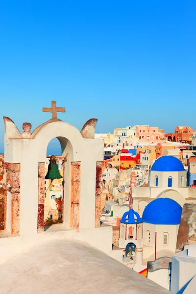 Ciudad de Oia, Santorini — Foto de Stock