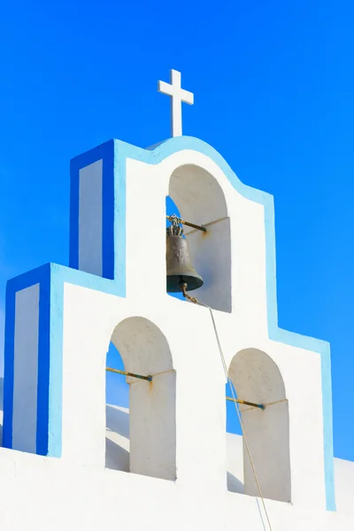 Kościół w fira, santorini — Zdjęcie stockowe