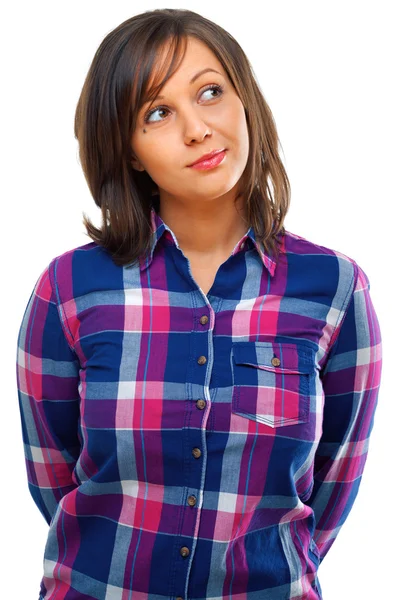 Young woman looking away — Stock Photo, Image