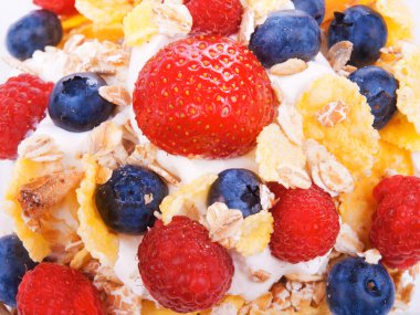 Berry meyve ile tahıl