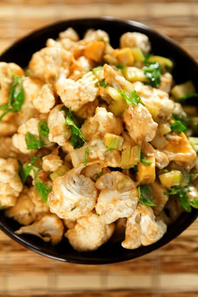 Cauliflower salad on table — Stock Photo, Image