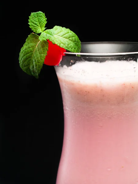 Collection Cocktails - milkshake aux fraises — Photo