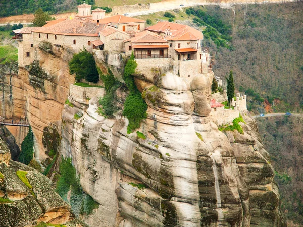 Klasztory Meteora Clifftop — Zdjęcie stockowe