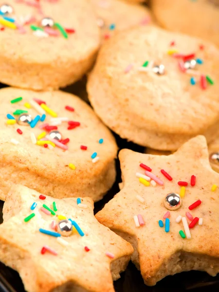 Various shapes Homemade cookies — Stock Photo, Image